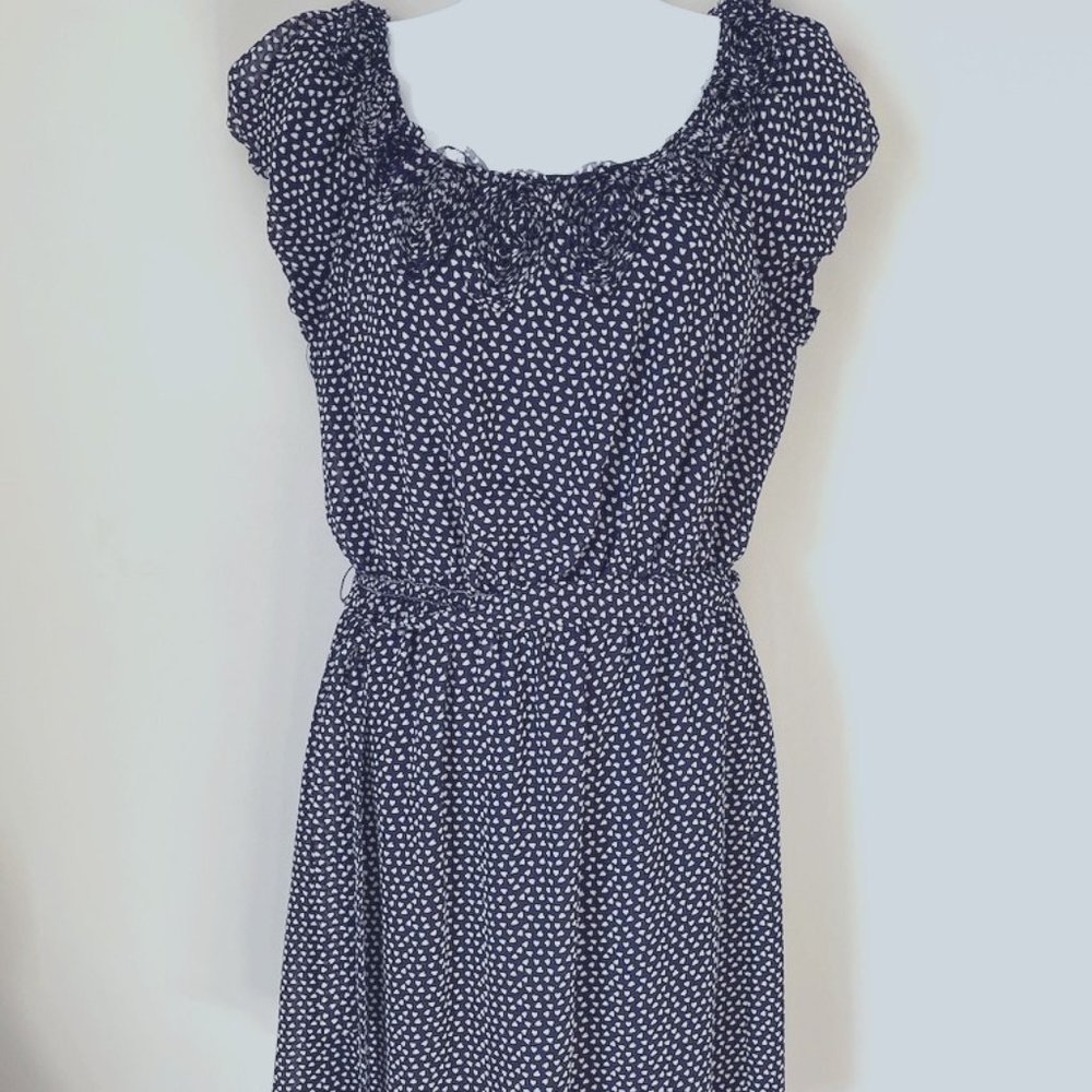 Max Studio Heart Print Dress - S